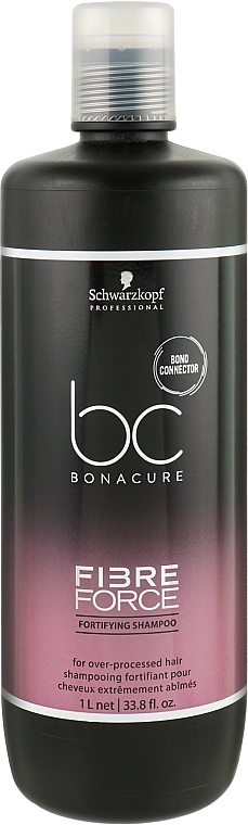 Schwarzkopf Professional Бессульфатный укрепляющий шампунь BC Bonacure Fibre Force Fortifying Shampoo - фото N1