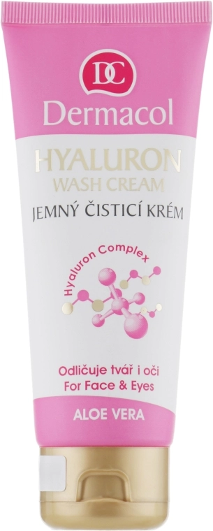 Dermacol Крем-пенка для снятия макияжа Face Care Hyaluron Wash Cream - фото N1