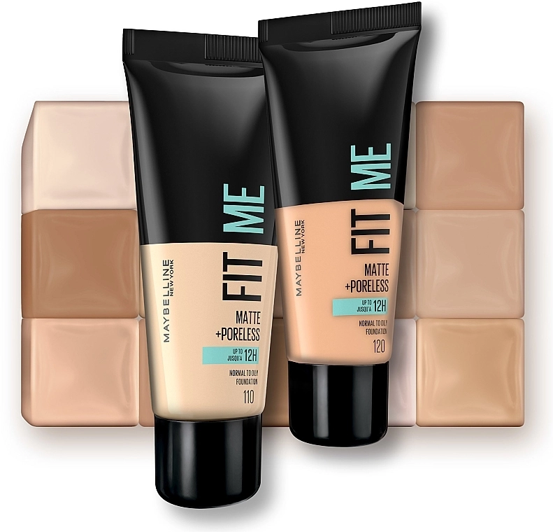 Maybelline New York Fit Me Matte Poreless Foundation Тональный крем - фото N10