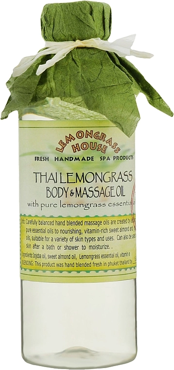 Lemongrass House Масло для тела "Лемонграсс" Lemongrass Body & Massage Oil - фото N1