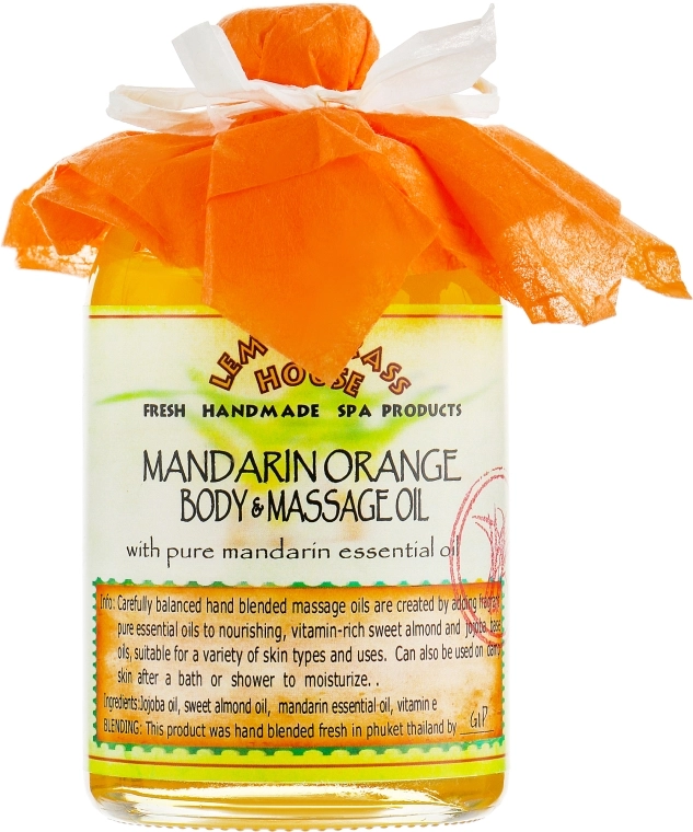 Lemongrass House Масло для тела "Мандарин" Mandarin Orange Body & Massage Oil - фото N1