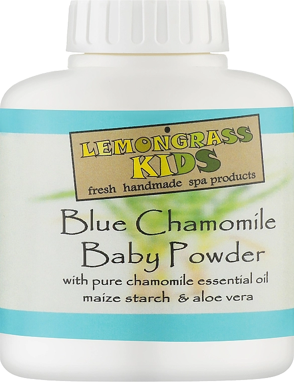 Lemongrass House Присыпка для детей "Голубая ромашка" Blue Chamomile Baby Powder - фото N1