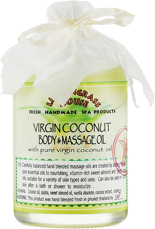 Lemongrass House Масло для тіла "Вірджин кокос" Virgin Coconut Body Oil - фото N1