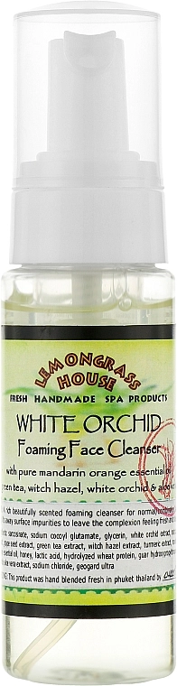 Lemongrass House Пінка для вмивання "Біла орхідея" White Orchid Foaming Face Cleanser - фото N1