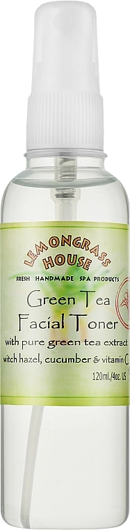 Lemongrass House Освіжаючий тонік "Зелений чай" Green Tea Facial Toner - фото N2