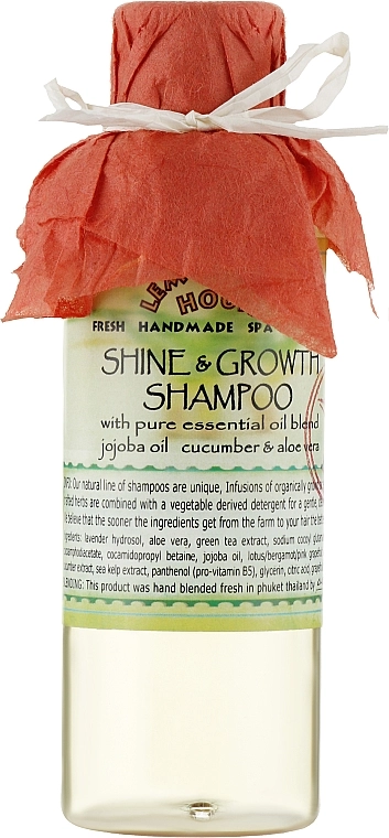 Lemongrass House Шампунь "Для роста и блеска волос" Shine & Growth Shampoo - фото N1