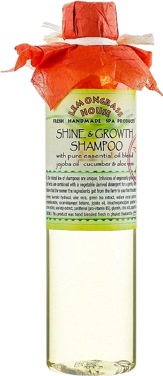 Lemongrass House Шампунь "Для росту волосся" Shine & Growth Shampoo - фото N2