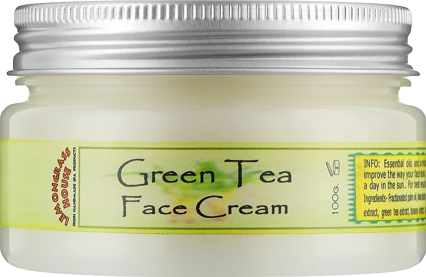 Lemongrass House Крем для лица "Зеленый чай" Green Tea Face Cream - фото N1