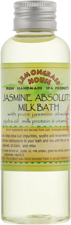 Lemongrass House Молочная ванна "Жасмин" Jasmine Absolute Milk Bath - фото N1