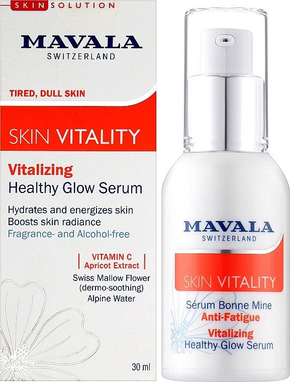 Mavala Стимулювальна сироватка для сяяння шкіри Vitality Vitalizing Healthy Glow Serum - фото N2