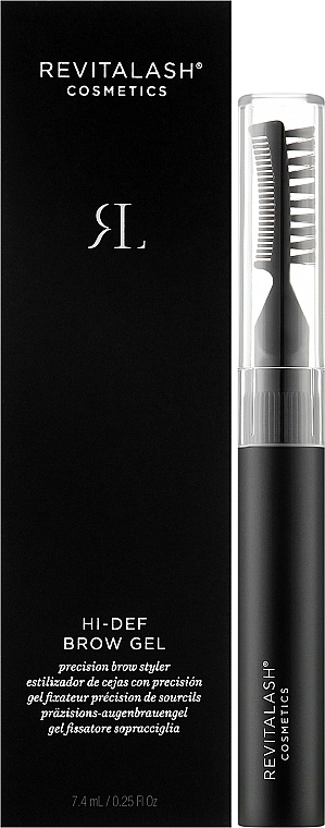 RevitaLash Моделирующий гель для бровей с формирующей щеточкой Hi-Def Tinted Brow Gel - фото N2