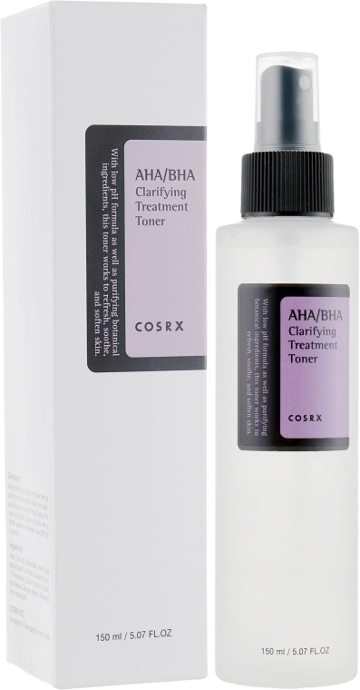 Тонер для оличчя - CosRX AHA7 BHA Clarifying Treatment Toner, 150 мл - фото N1