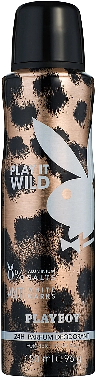 Playboy Play It Wild For Her Дезодорант - фото N1