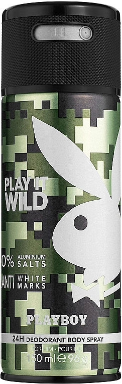 Playboy Play It Wild For Him Дезодорант - фото N1