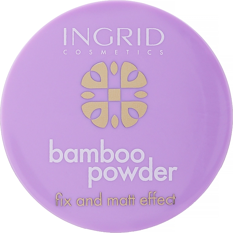 Ingrid Cosmetics Professional Bamboo Powder Профессиональная сыпучая пудра из бамбука - фото N1