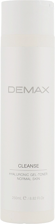 Demax Гель-тонік з гіалуроновою кислотою для всіх типів шкіри Gel Tonic For Normal Skin - фото N1
