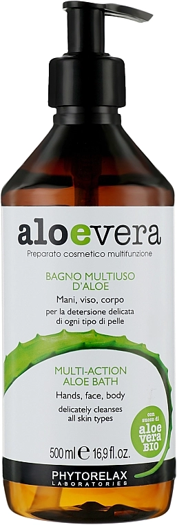 Phytorelax Laboratories Очищающее средство для тела Aloe Vera Multi-Action Aloe Bath - фото N1