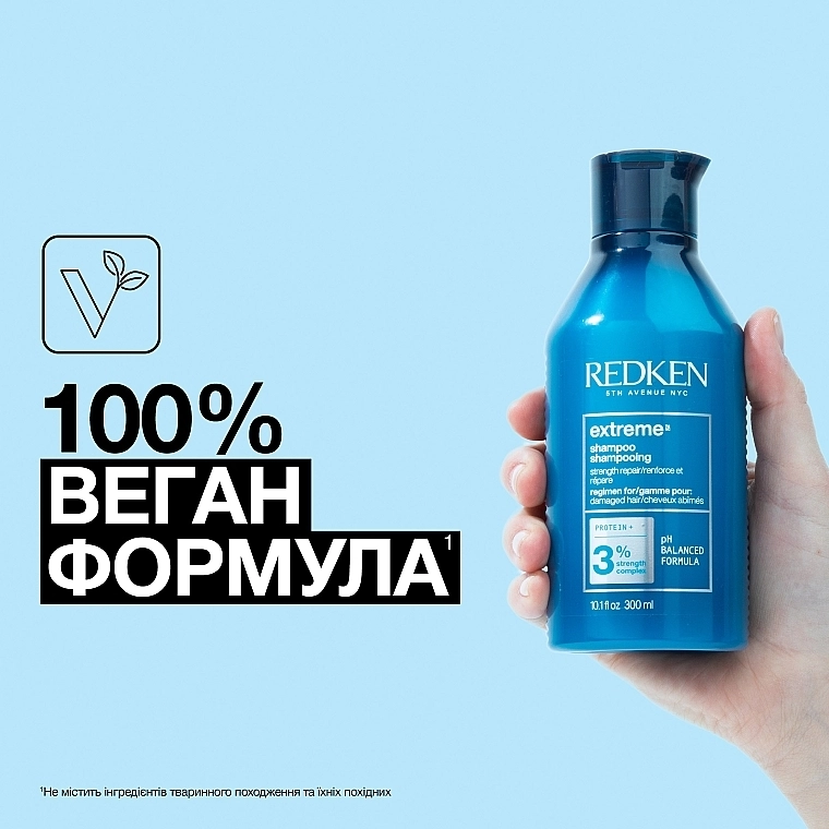 Redken Шампунь для слабкого і пошкодженого волосся Extreme Shampoo For Damaged Hair - фото N5