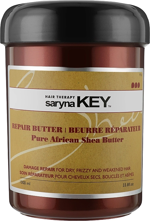 Saryna Key Відновлювальна крем-олія Damage Repair Pure African Shea Butter - фото N5