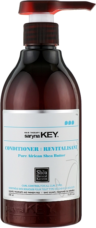 Saryna Key Відновлювальний кондиціонер Curl Control Pure African Shea Conditioner - фото N3