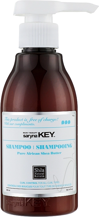 Saryna Key Восстанавливающий шампунь Curl Control Pure African Shea Shampoo - фото N1