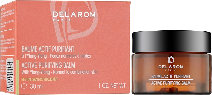 Delarom Активный очищающий бальзам для лица Moisturizing & Nourishing Balancing Aromatic Care - фото N2