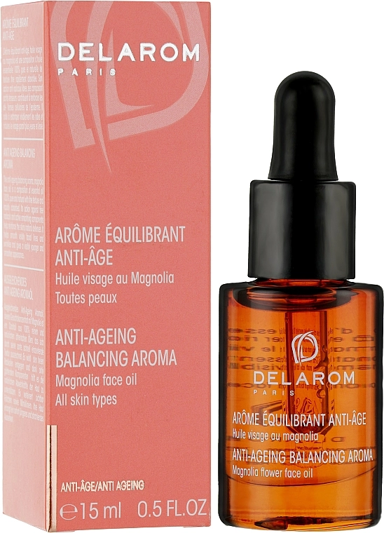 Delarom Антивозрастное масло для лица Anti-Ageing Balancing Aroma Face Oil - фото N2