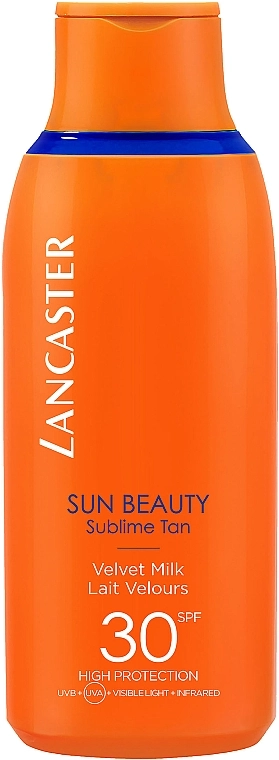 Lancaster Молочко для тіла сонцезахисне Sun Beauty Velvet Tanning Milk SPF 30 - фото N1