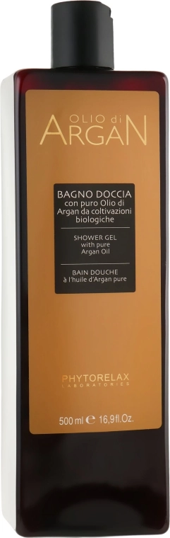 Phytorelax Laboratories Гель для душа с аргановым маслом Olio Di Argan Shower Gel - фото N4