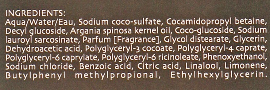 Phytorelax Laboratories Гель для душа с аргановым маслом Olio Di Argan Shower Gel - фото N6