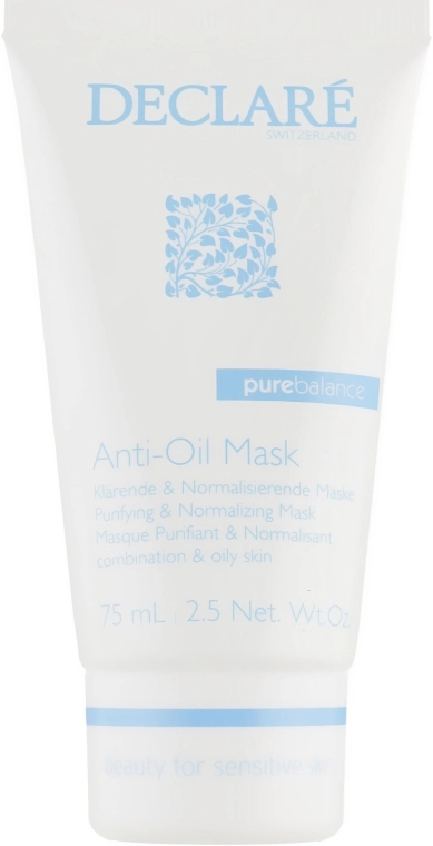 Declare Антисептична маска Pure Balance Anti-Oil Mask - фото N1