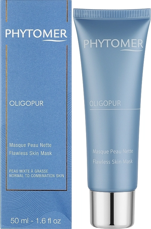 Маска "Безупречная кожа" для комбинированной и жирной кожи Oligopur Flawless Skin Mask - Phytomer Oligopur Flawless Skin Mask, 50 мл - фото N2