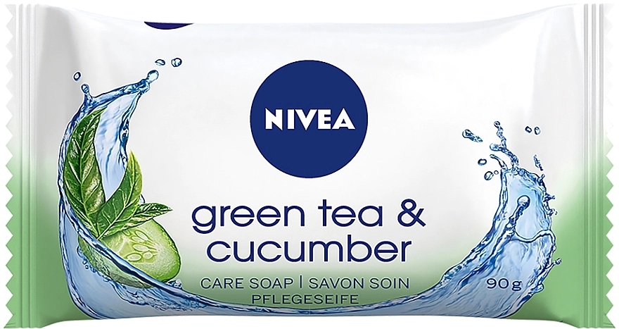 Nivea Мило "Зелений чай та огірок" Green Tea & Cucumber Soap - фото N1