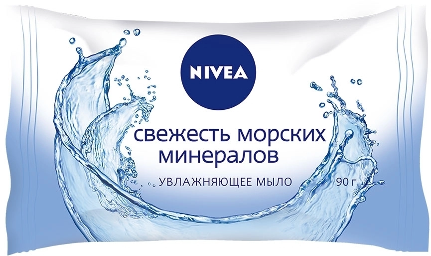 Nivea Мыло увлажняющее "Свежесть морских минералов" Sea Minerals Soap - фото N1
