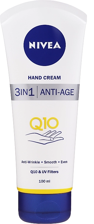 Nivea Крем антивіковий для рук "Q10 Plus" Q10 plus Age Defying Antiwrinkle Hand Cream - фото N1