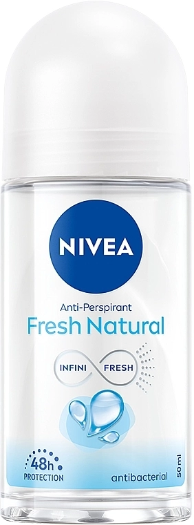 Nivea Антиперспірант кульковий "Натуральна свіжість" Fresh Natural Anti-Perspirant - фото N1