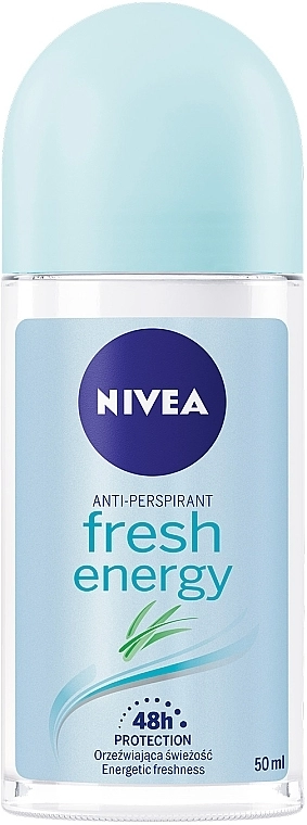 Nivea Дезодорант-антиперспірант кульковий "Енергія свіжості" Energy Fresh Deodorant Roll-On - фото N1