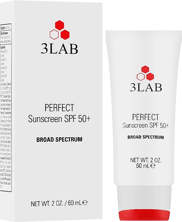3Lab Ідеальный крем для обличчя і тіла Perfect Sunscreen SPF 50 - фото N2