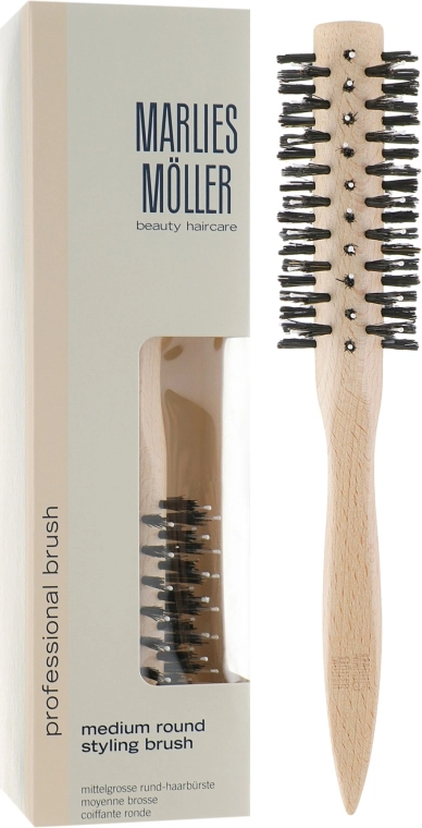 Marlies Moller Круглая щетка для укладки волос Medium Round Styling Brush - фото N1