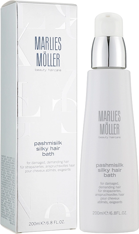 Marlies Moller Інтенсивний шовковий шампунь Pashmisilk Silky Hair Bath - фото N2
