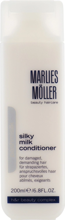 Интенсивный шелковый кондиционер - Marlies Moller Silky Milk Conditioner, 200 мл - фото N1