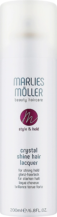 Marlies Moller Лак для волос "Кристальный блеск" Crystal Shine Hair Lacquer - фото N3
