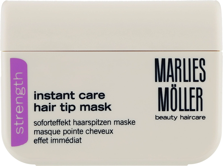 Маска миттєвої дії для кінчиків волосся - Marlies Moller Strength Instant Care Hair Tip Mask, 125 мл - фото N1