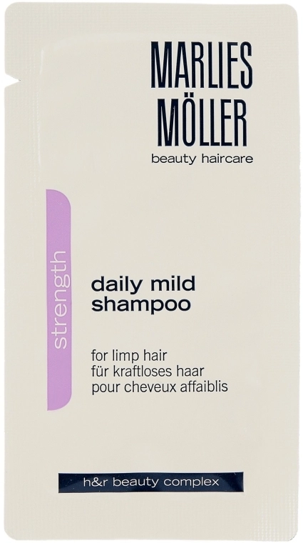 Marlies Moller М'який шампунь для щоденного застосування Strength Daily Mild Shampoo (пробник) - фото N1