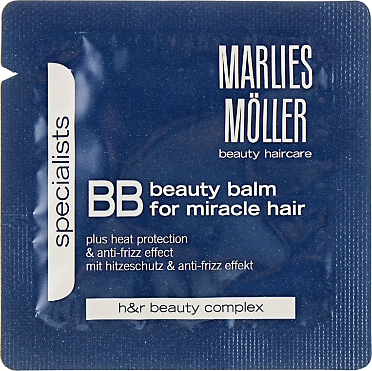 Marlies Moller Бальзам для непослушных волос Specialists BB Beauty Balm for Miracle Hair (пробник) - фото N1