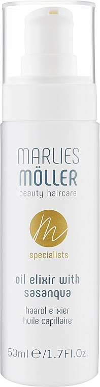 Эликсир для волос - Marlies Moller Specialist Oil Elixir with Sasanqua, 50 мл - фото N1