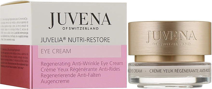 Питательный омолаживающий крем для области вокруг глаз - Juvena Nutri Restore Eye Cream, 15 мл - фото N2