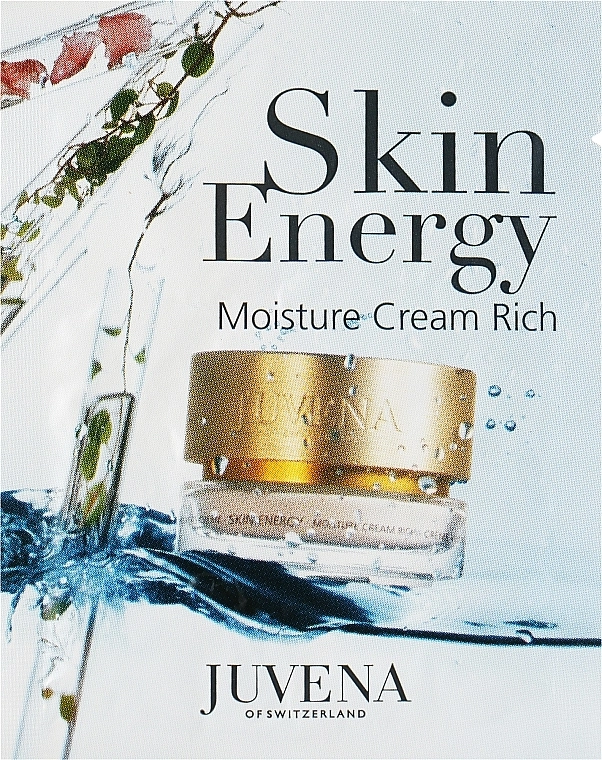 Juvena Увлажняющий крем для лица Skin Energy Moisture Rich Cream (пробник) - фото N1