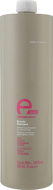 Eva Professional Шампунь для светлых волос E-Line Blonde Shampoo - фото N2