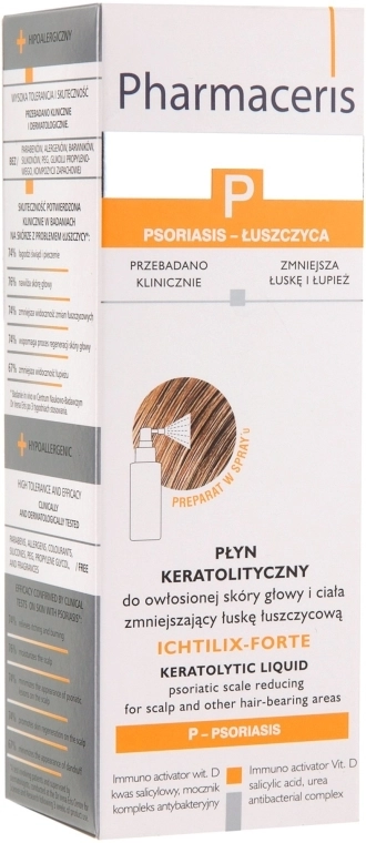 Pharmaceris Кератолитическая жидкость для волосистых участков тела и головы с проявлениями псориаза P Puri-Ichtilium - фото N3